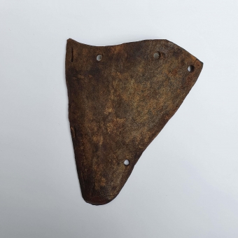 A part from am scaly armor or wrist protector, Inuit, c.a. 2000 - 8000 BP. 